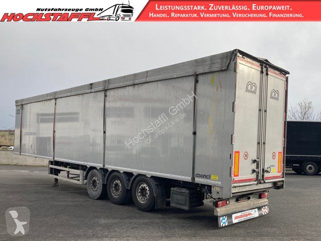 نصف مقطورة Menci Schubbodenauflieger 92m³ SM136A