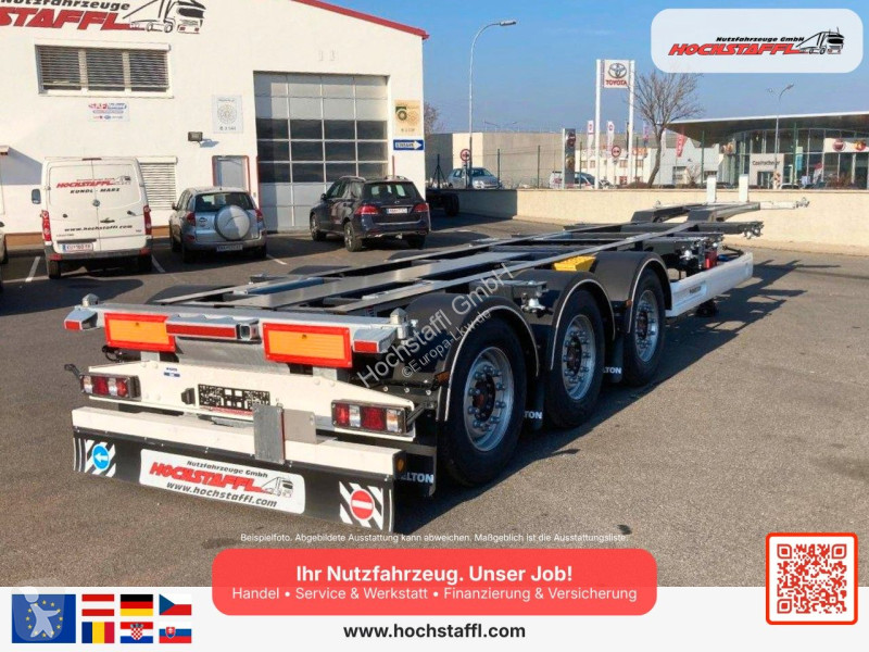 نصف مقطورة Wielton 45 Containerchassis