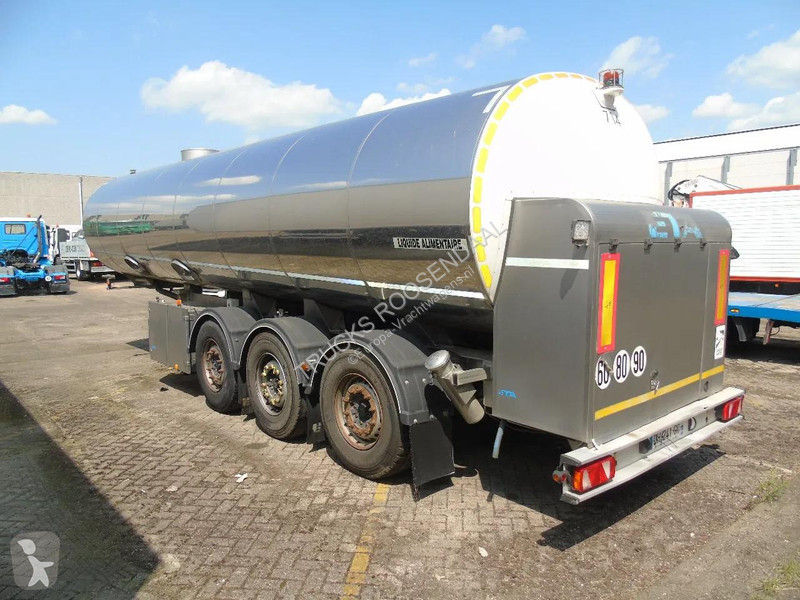 نصف مقطورة ETA 29.000 LITER INOX + MILK + WATER