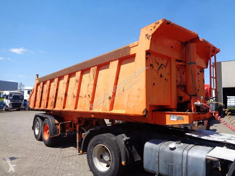 نصف مقطورة Langendorf SKS 18 2 AXLE + 20 CUB+steel
