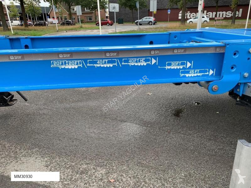 نصف مقطورة Star Extendable Container Carrier...