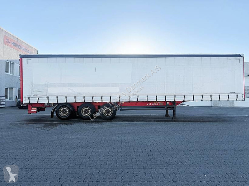 نصف مقطورة Kel-Berg Curtainsider / Planenauflieger