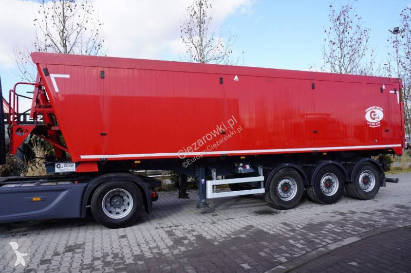 نصف مقطورة Gras GS 35.5t tipper semi-trailer /...