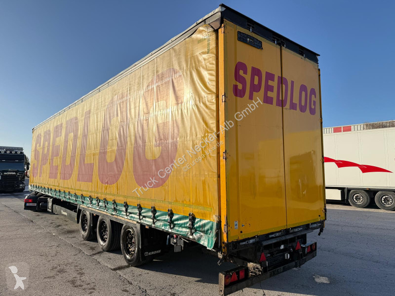 Semi remorque Krone   3Achs MEGA Staplerhalter...