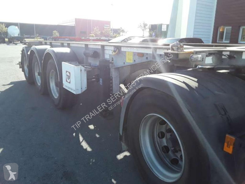Semirimorchio Van Hool Trailer Chassis Tank 1x 20'
