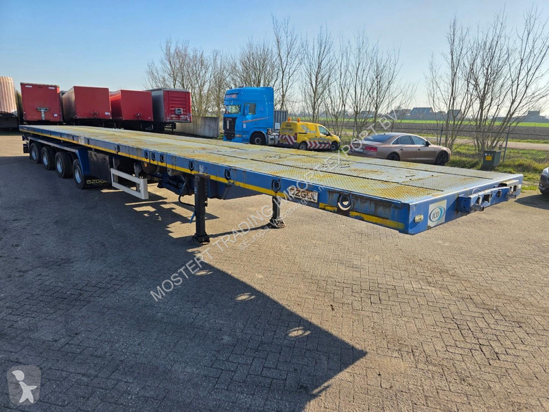 نصف مقطورة Ozgul L14 4-axle steering trailer -...