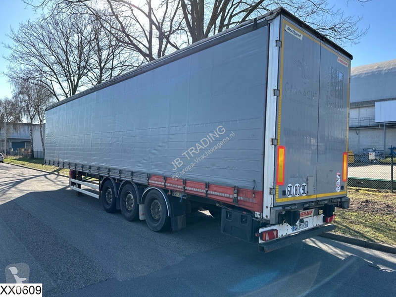 Návěs Fruehauf Tautliner Lift axle