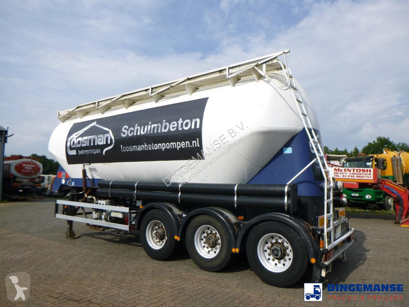 نصف مقطورة Feldbinder Powder tank alu 40 m3 / 1...