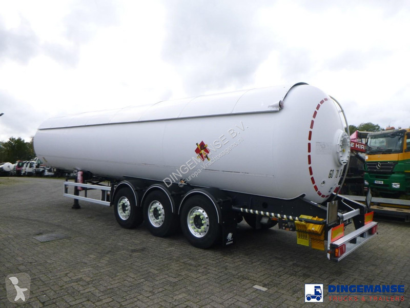 نصف مقطورة Robine Gas tank steel 51.5 m3 / 1 comp