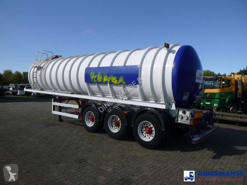 نصف مقطورة Crossland Vacuum tank alu 33 m3 / 1...