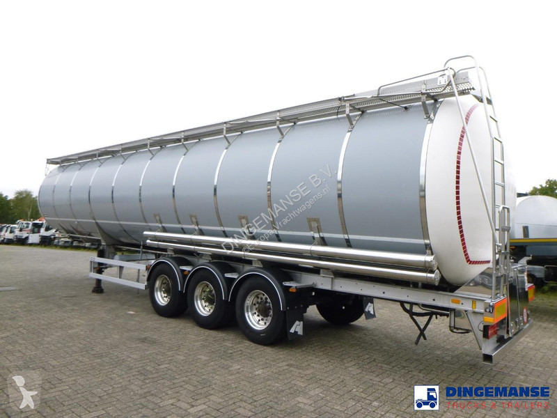 نصف مقطورة Van Hool Food tank inox 62 m3 / 3 comp