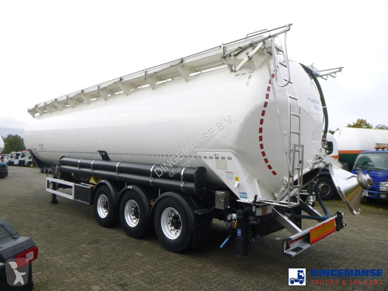 Oplegger Feldbinder Powder tank alu 63 m3...