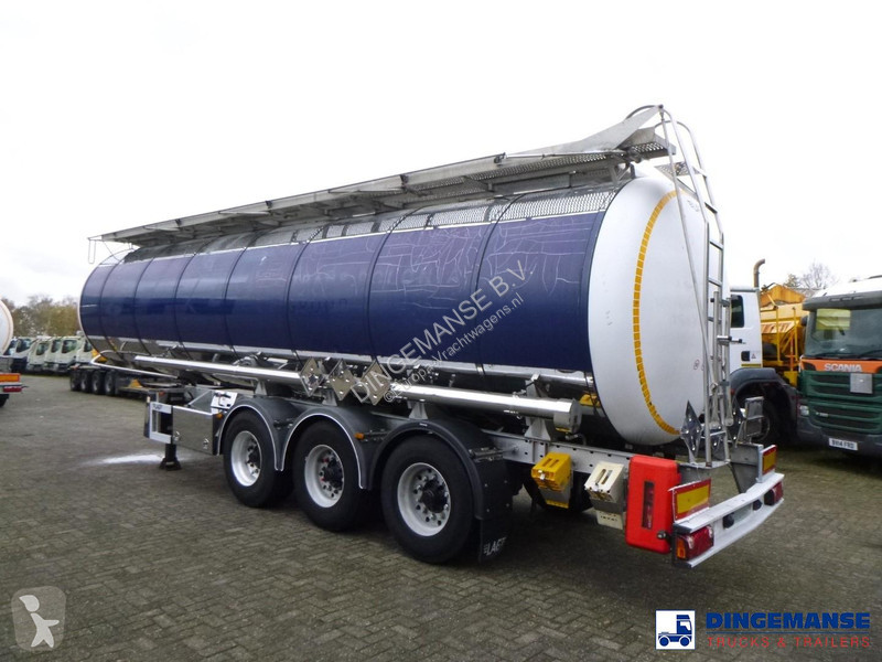 نصف مقطورة Burg Chemical tank inox L4BH 30 m3 /...