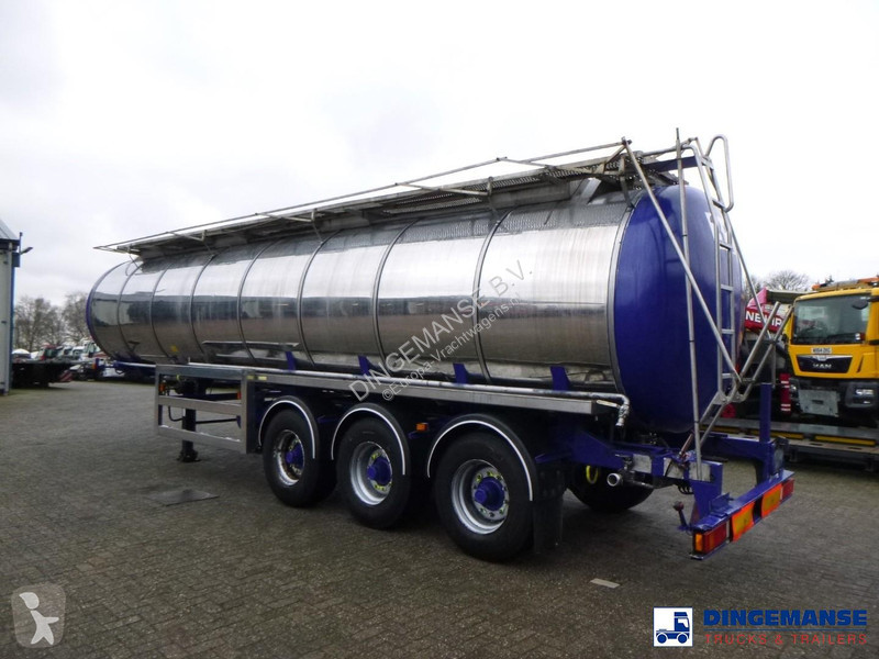 Sættevogn Indox Chemical tank inox L4BH 30 m3 /...