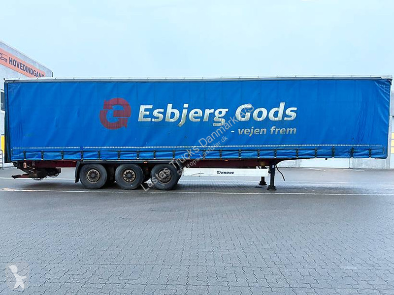 نصف مقطورة Krone Curtainsider / Planenauflieger...