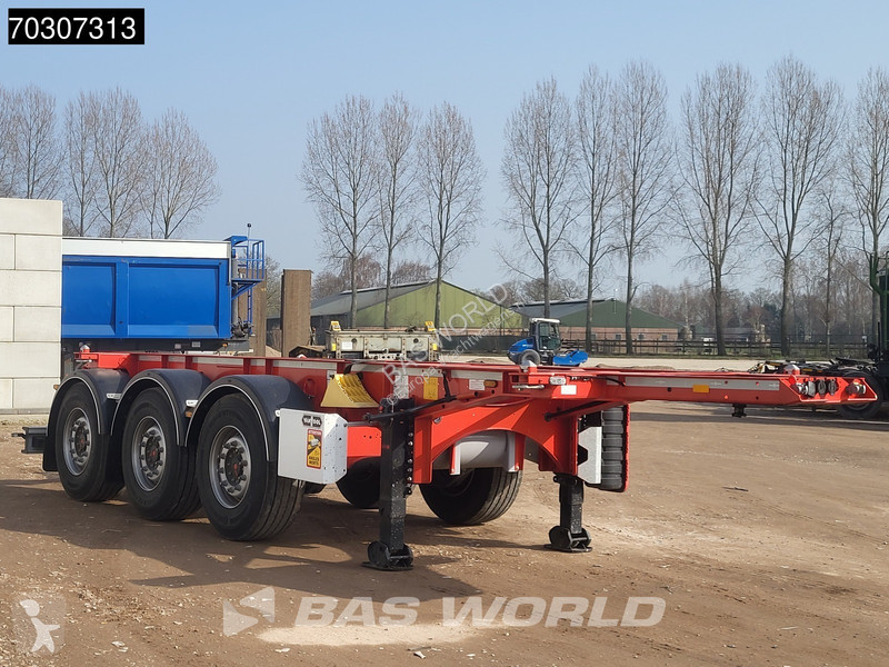 نصف مقطورة Van Hool 20ft