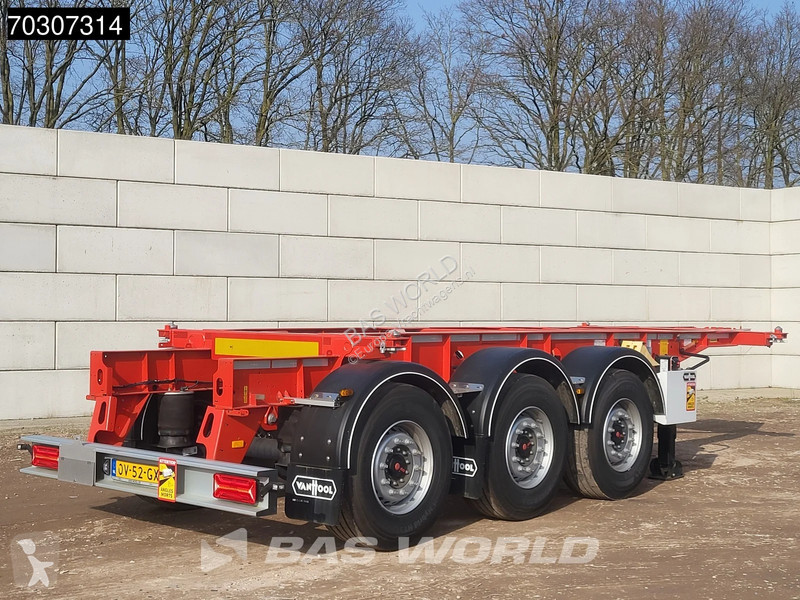 نصف مقطورة Van Hool 20ft