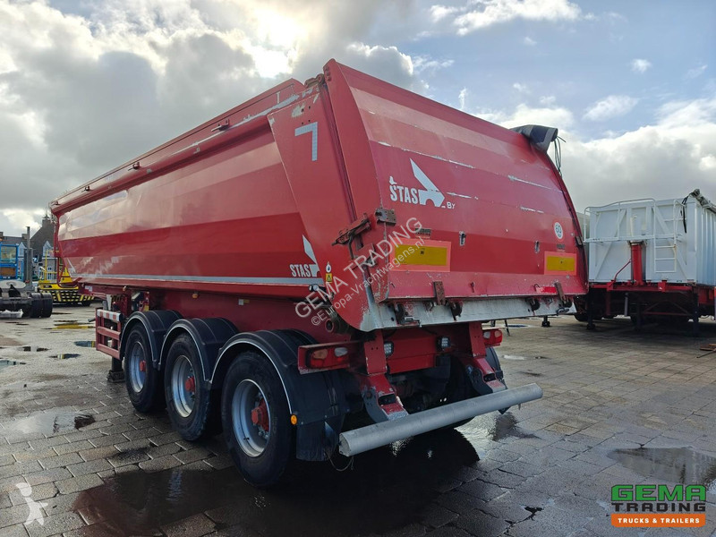 نصف مقطورة Stas S300CX 3-axle BPW - 29m³ -...