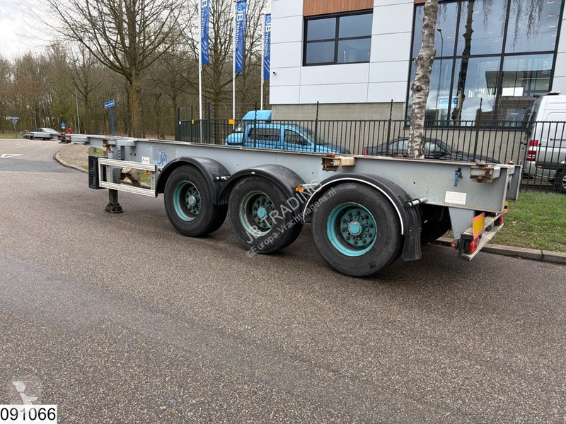 نصف مقطورة Asca Chassis 10 / 20 / 30 ft, ADR