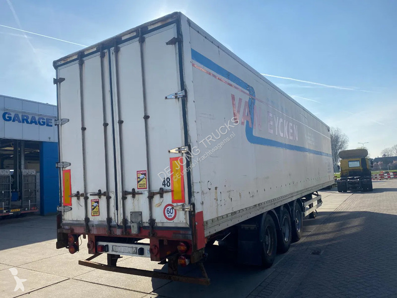 نصف مقطورة Van Hool Closed box / SAF + Drum /...