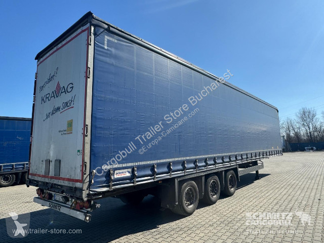 نصف مقطورة Schmitz Cargobull Curtainsider Mega