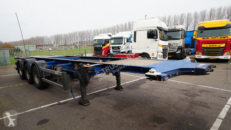 Semirimorchio Burg Container transport trailer...