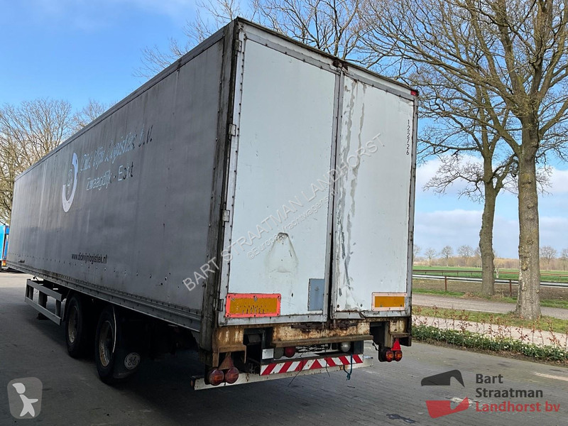 Semirremolque Van Hool box trailer 2 assige...