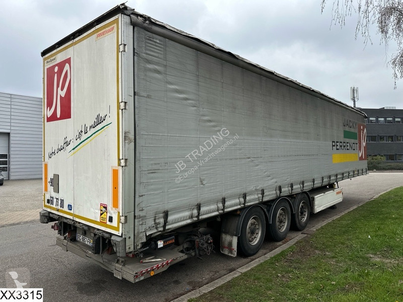 نصف مقطورة Fruehauf Tautliner Dhollandia