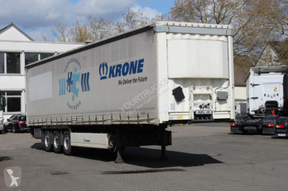 Semitrailer skjutbara ridåer (flexibla skjutbara sidoväggar) Krone