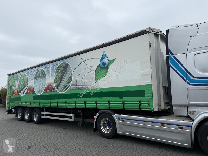 نصف مقطورة Pacton Oprijklep-schuifzeilen