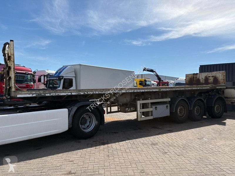 Semi remorque  LPRS24 3X AXLES STEERING + HEAVY...