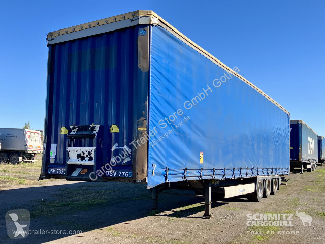 نصف مقطورة Krone Curtainsider Mega