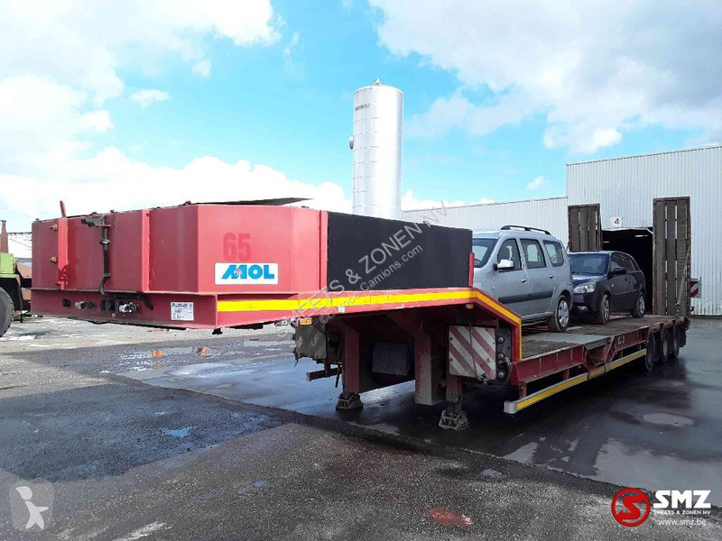 نصف مقطورة MOL Oplegger top hydr as/axles