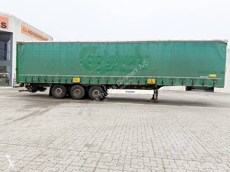 نصف مقطورة Krone Curtainsider / Planenauflieger...