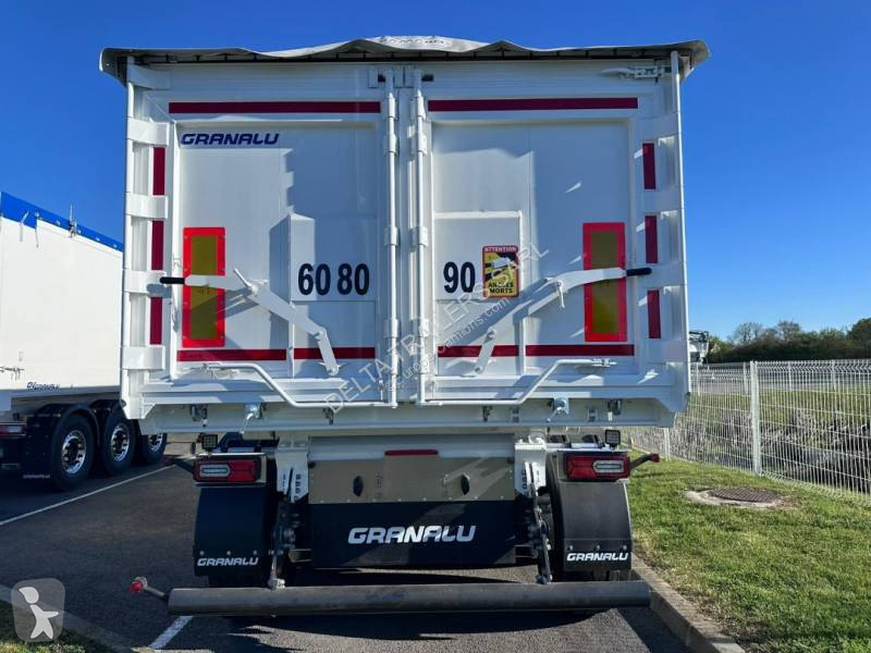 نصف مقطورة Granalu TP 28m3 - Aluminium
