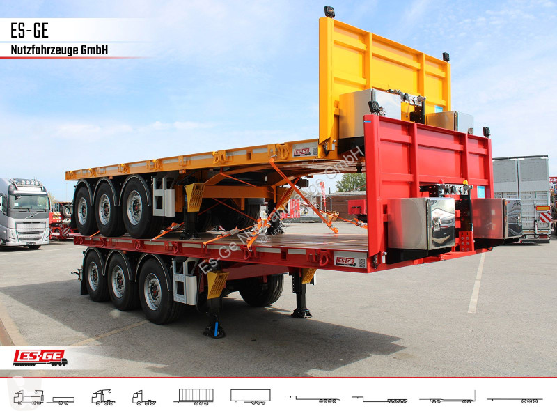 نصف مقطورة ES-GE 3-Achs-Ballastauflieger