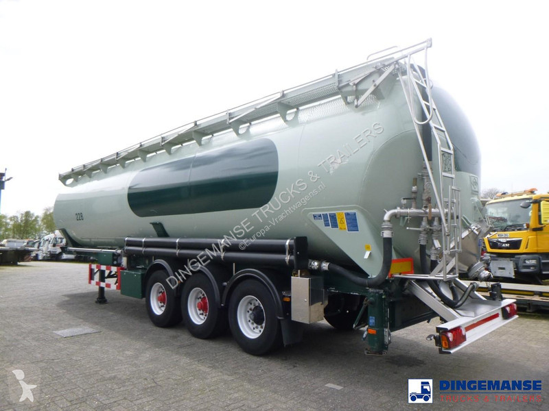 نصف مقطورة Feldbinder Powder tank alu 60 m3...