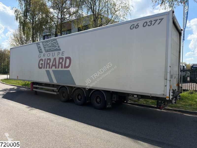 نصف مقطورة Samro gesloten bak
