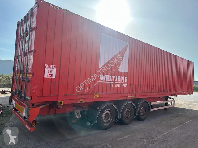 نصف مقطورة LAG O-3-CC 45 ft met container /avec...