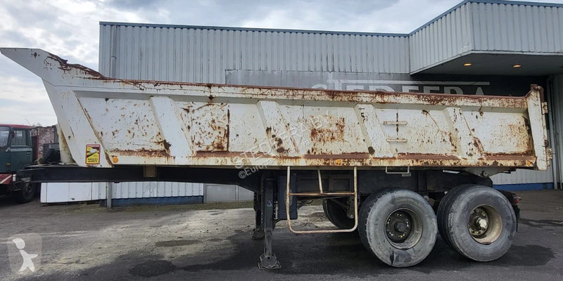 Sættevogn Cif 2 Axle , Steel Tipper , Spring...