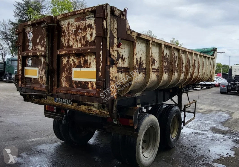 نصف مقطورة Fruehauf 2 Axle , 8 Tyres , Steel...