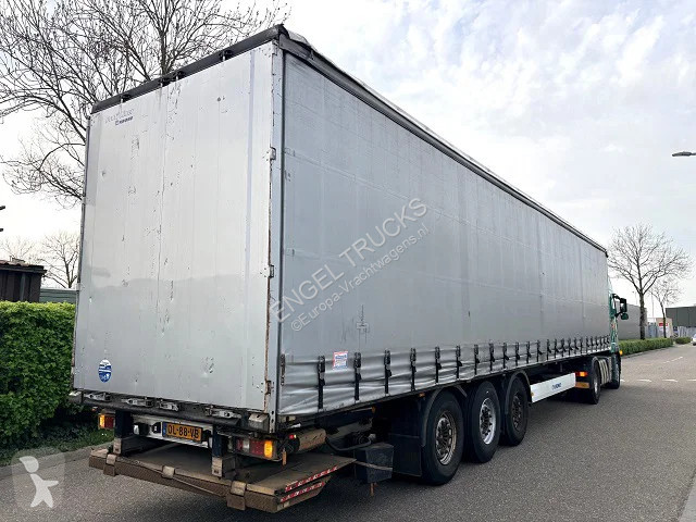 نصف مقطورة Krone N/A  27 CURTAINSIDE (SAF AXLES...