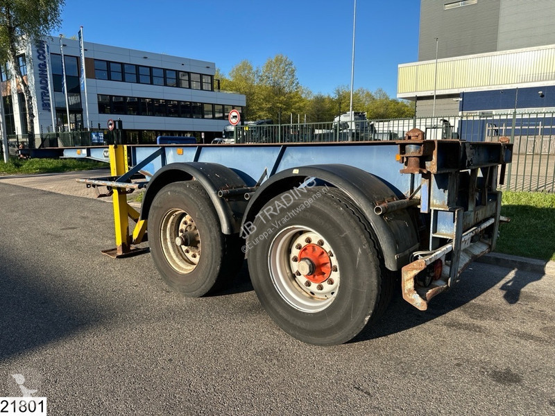 نصف مقطورة Van Hool Chassis 20 ft, Leaf spring