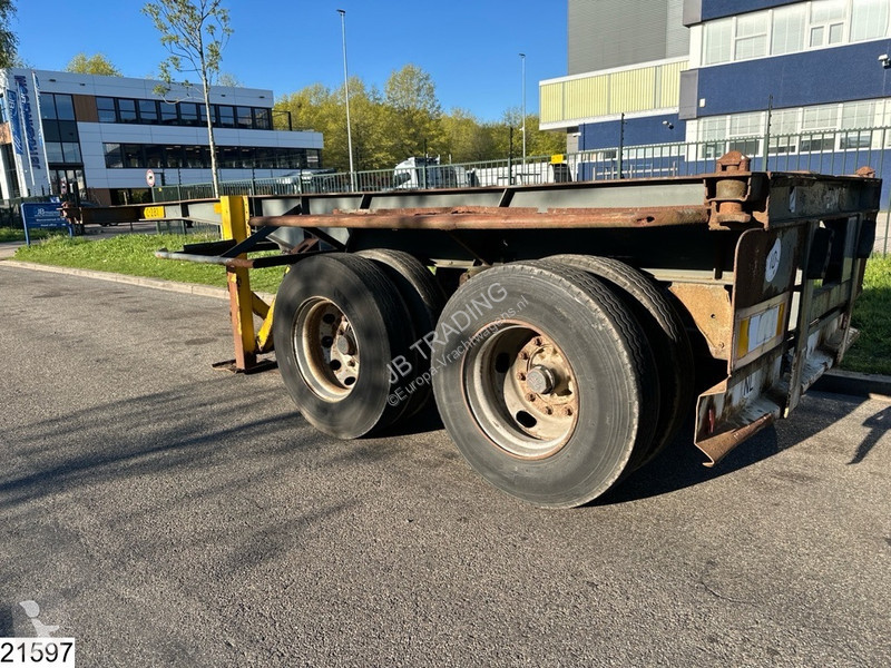 نصف مقطورة Van Hool Chassis 20 ft, Leaf spring