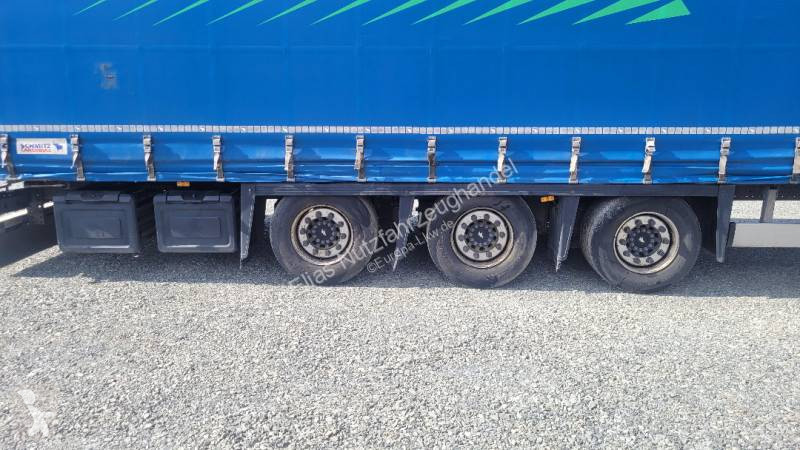 نصف مقطورة Schmitz Cargobull SCS 24 L Hubdach Mega