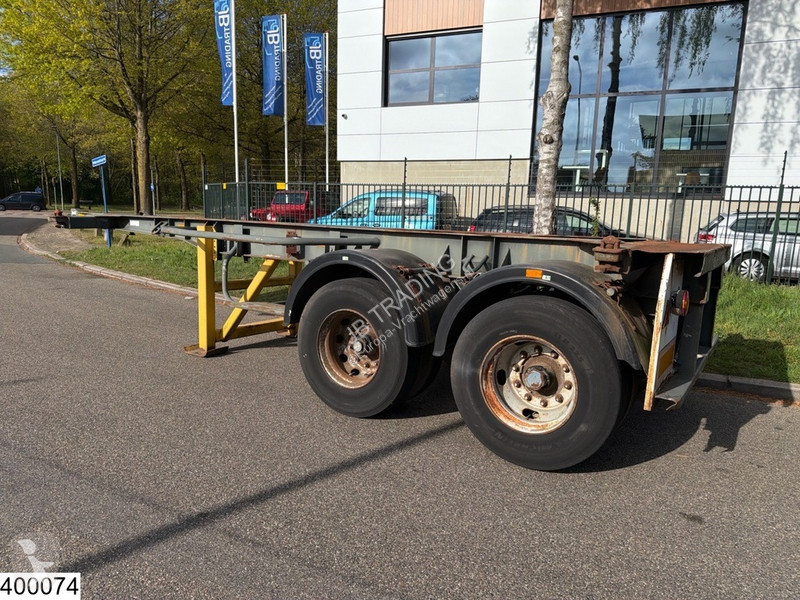 نصف مقطورة IWT Container 20 FT, Steel spring