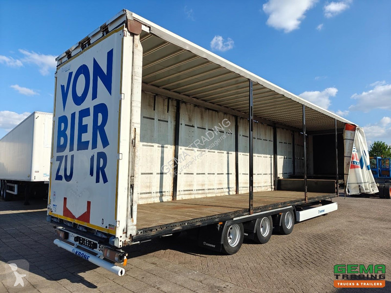 Semi remorque Krone 13.6m Sliding Curtains -...