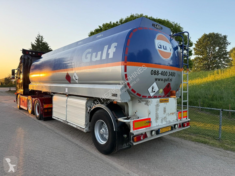 نصف مقطورة LAG Branstof 25,000 liters, Fuel, 4...