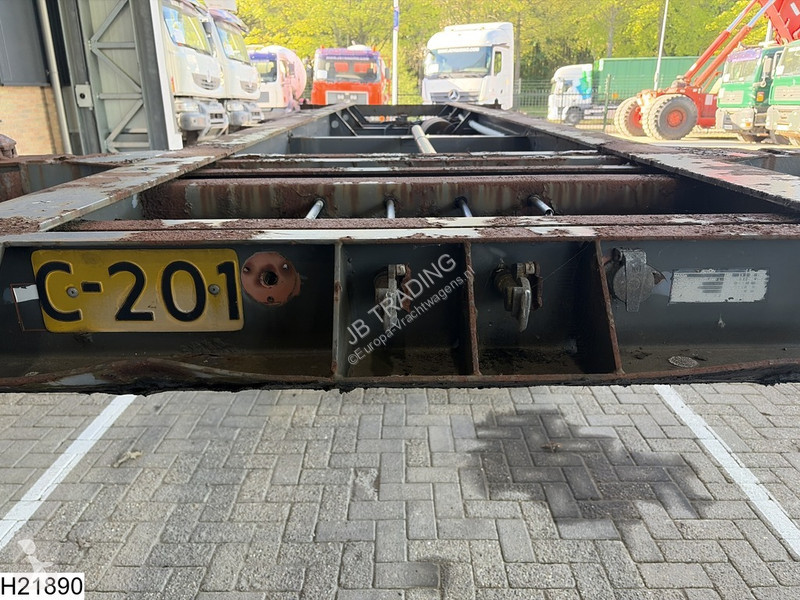 نصف مقطورة Pacton Container 20 FT, Steel...