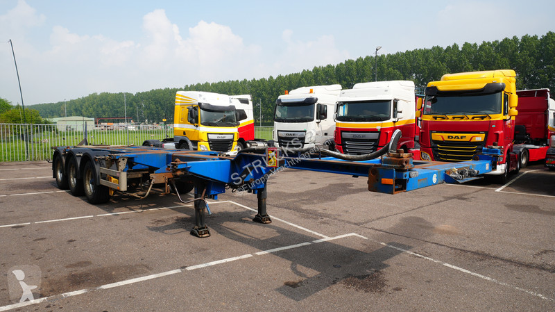 نصف مقطورة Pacton 3 axle container chassis...